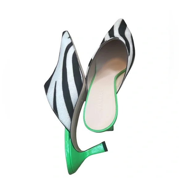 Zebra Print Wandler Heels - Picture 4 of 8